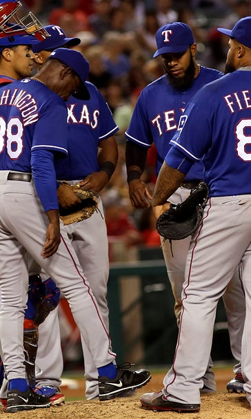 Angels get best of Harrison, Rangers in loss